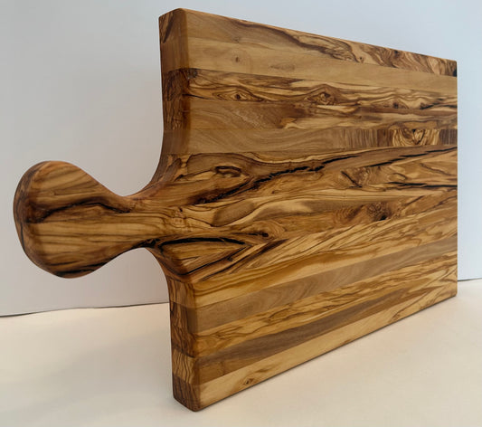 Olive Wood Edge Grain Charcuterie Board (20")