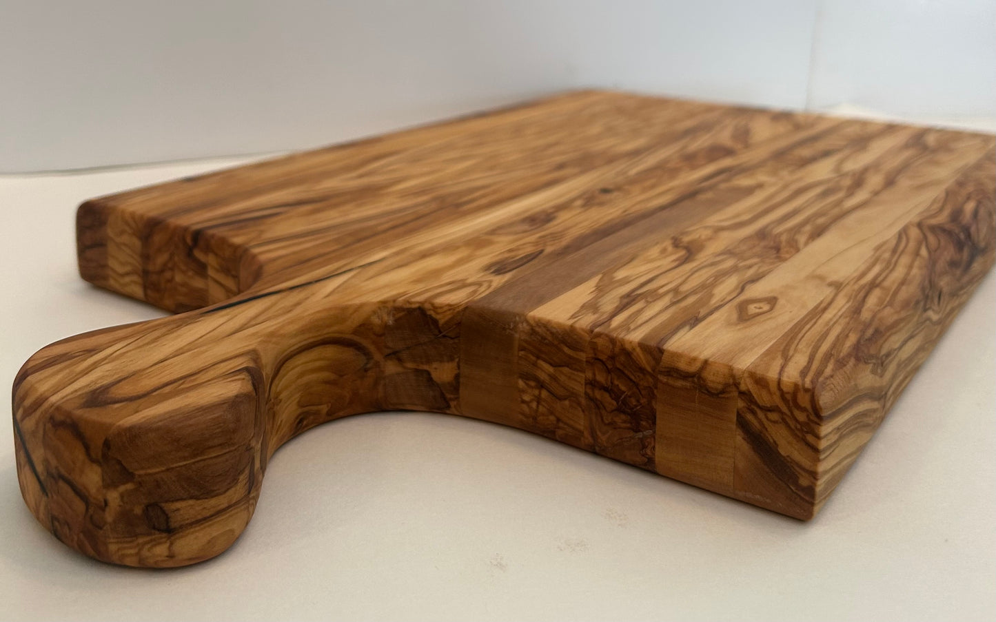 Olive Wood Edge Grain Charcuterie Board (20")