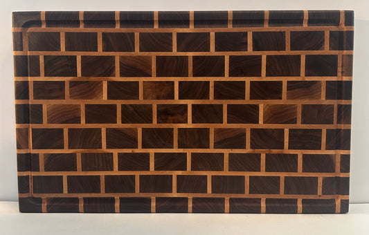 Walnut Maple Brick Butcher Block