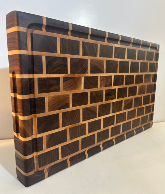 Walnut Maple Brick Butcher Block