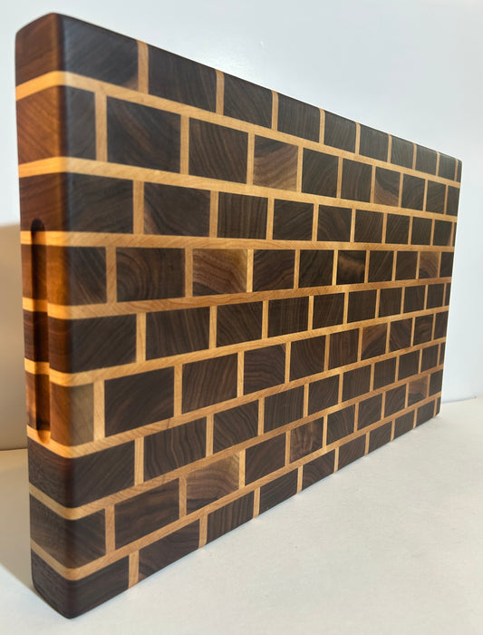 Walnut Maple Brick Butcher Block