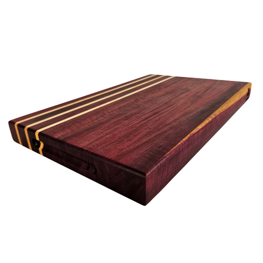 Purpleheart Maple Cutting Board